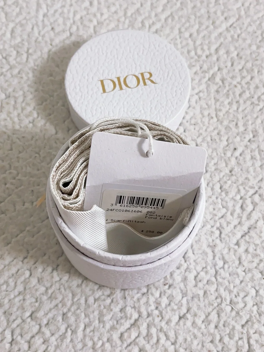 Dior Jardin D’hiver Mitzah Silk Scarf